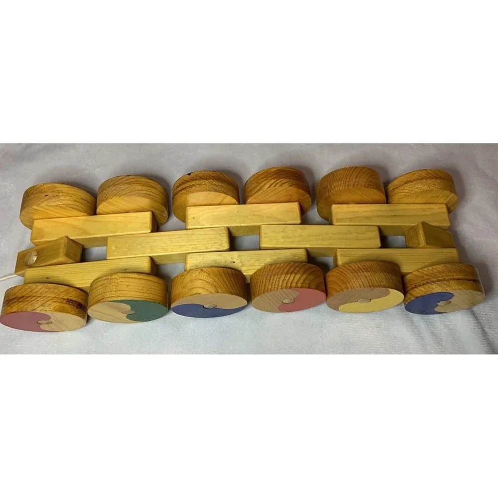 Wooden Pull Toy 13 1/2